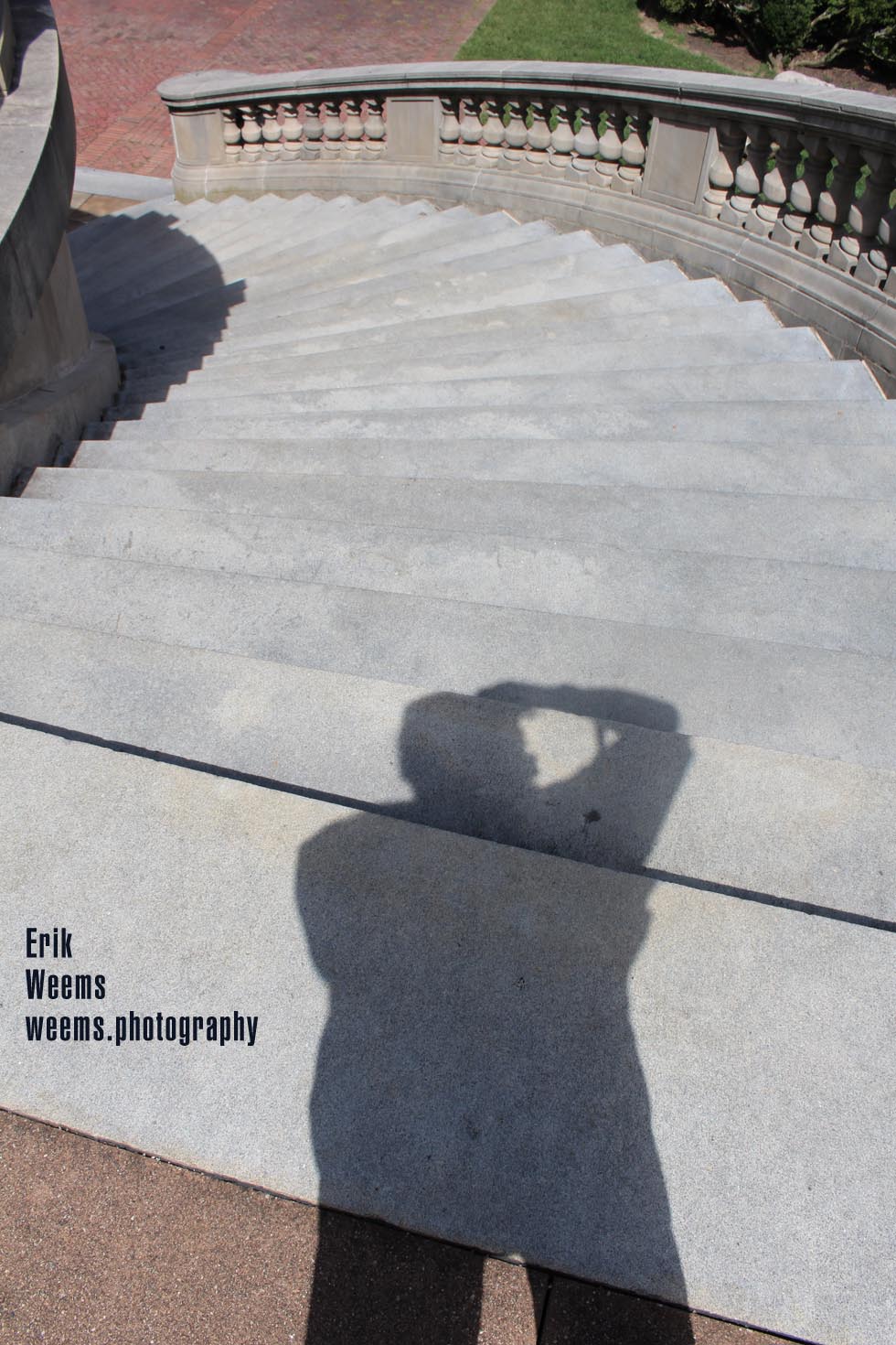 Weems Photography on steps of Carillon