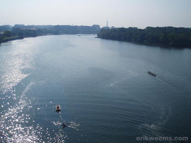 Potomac from Key Bridge - Erik Weems Photography