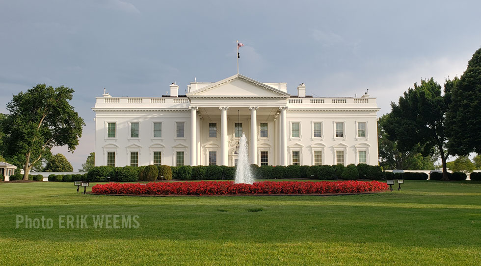 The White House in Summer
