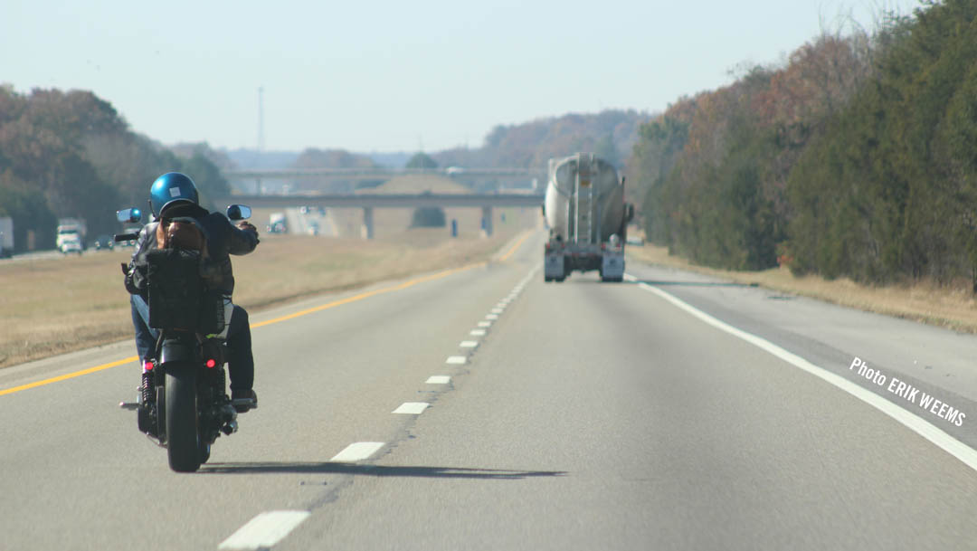 Motorcycle Route 40 through Tennessee