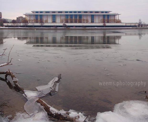 Kennedy Center ice - Erik Weems Photography