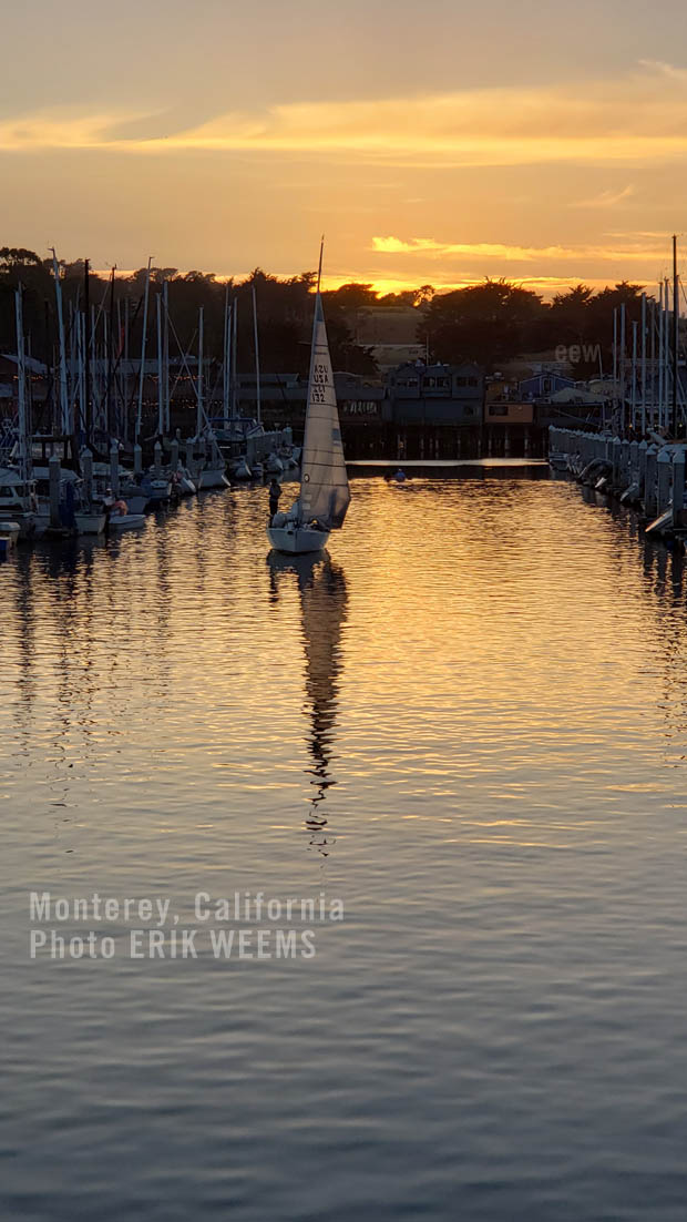 Monterey California sailboat