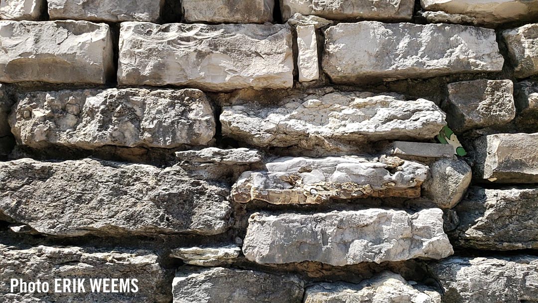 Stone Wall in Eureka Springs Arkansas