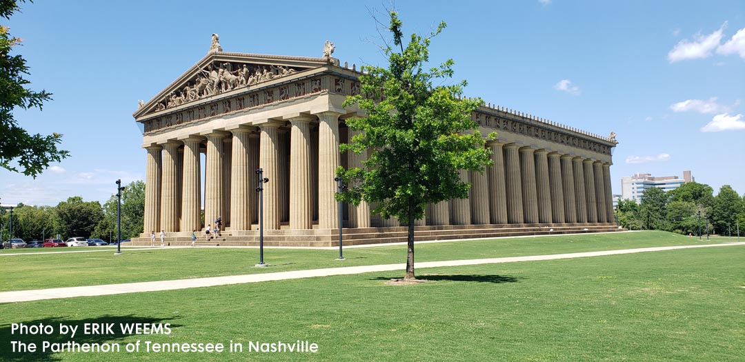 The Nashville Parthenon in Tennessee