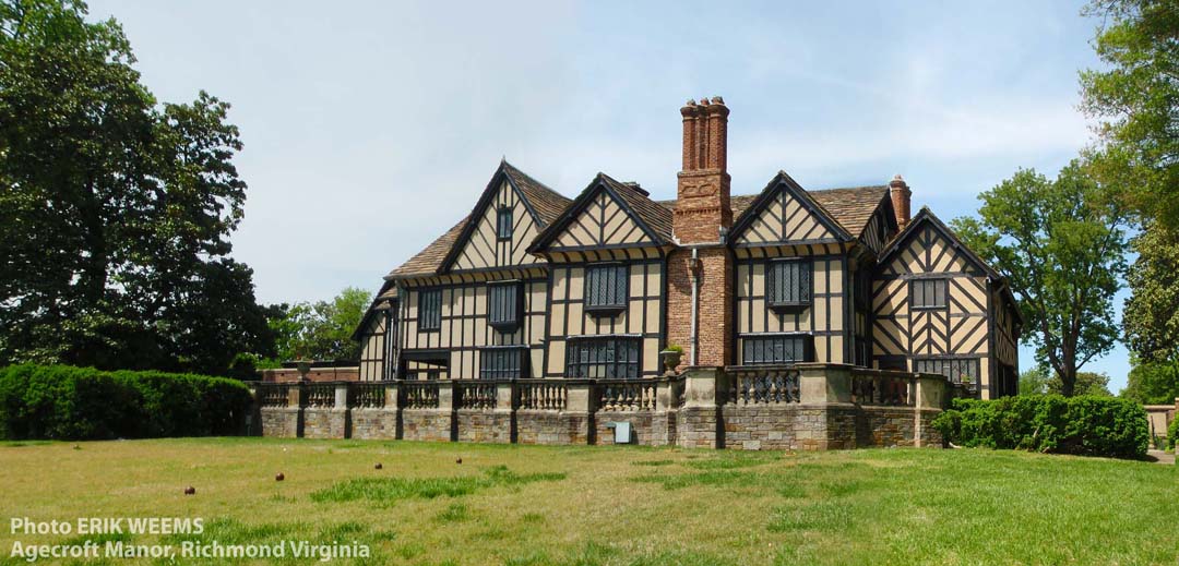 Agecroft Manor Hall House in Richmond